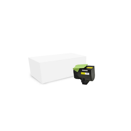 Starline - Toner Ricostruito - per Lexmark - Giallo - 80C2HY0 - 3.000 pag