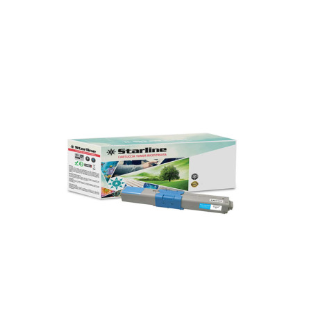 Starline - Toner Ricostruito - per Oki - Ciano - 44973535 - 1.500 pag