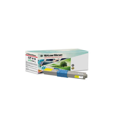 Starline - Toner Ricostruito - per Oki - Giallo - 44469704 - 2.000 pag