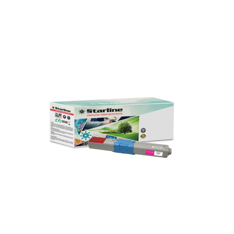 Starline - Toner Ricostruito - per Oki - Magenta - 44973534 - 1.500 pag