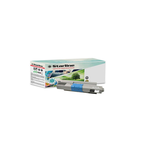 Starline - Toner Ricostruito - per Oki - Nero - 44973536 - 2.200 pag