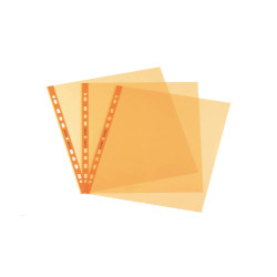Buste forate Favorit Art - Superior - liscio - 22 x 30 cm - arancio - Favorit - conf. 25 pezzi