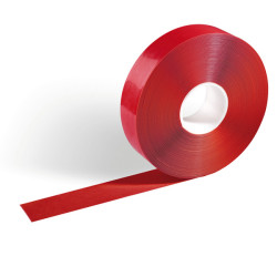 Nastro adesivo DURALINESTRONG 50/05 1021 - permanente - 5 cm x 30 m - rosso - Durable