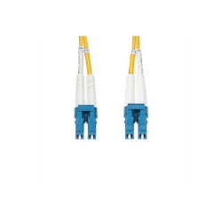 StarTech.com 15m (49.2ft) LC to LC (UPC) OS2 Single Mode Duplex Fiber Optic Cable, 9/125µm, Laser Optimized, 10G, Bend Insensit