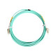 StarTech.com 1m (3ft) LC/UPC to LC/UPC OM3 Multimode Fiber Optic Cable, Full Duplex 50/125Âµm Zipcord Fiber Cable, 100G Network