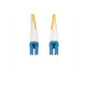 StarTech.com 20m (65.6ft) LC to LC (UPC) OS2 Single Mode Duplex Fiber Optic Cable, 9/125µm, Laser Optimized, 10G, Bend Insensit