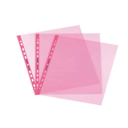 Buste forate Favorit Art - Superior - liscio - 22 x 30 cm - rosa - Favorit - conf. 25 pezzi