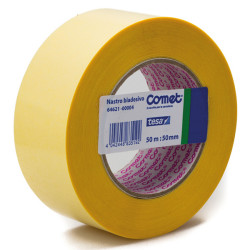 Nastro biadesivo - 50 mm x 50 m - PP - trasparente - Comet