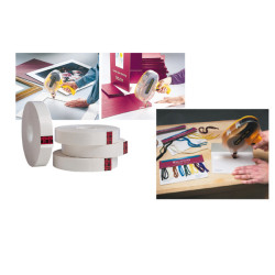 Nastro biadesivo per dispenser ATG - senza supporto - 19 mm x 55 m - trasparente - Scotch