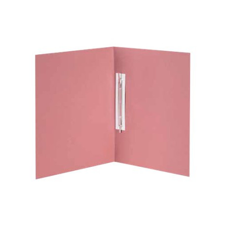 Brefiocart - Cartellina con barra piatta - per 250 x 350 mm - rosa