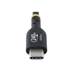 StarTech.com 4m USB C Charging Cable, USB-IF Certified USB-C Cable, 240W - Cavo USB - 24 pin USB-C (M) a 24 pin USB-C (M) - USB
