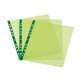 Buste forate Favorit Art - Superior - liscio - 22 x 30 cm - verde - Favorit - conf. 25 pezzi