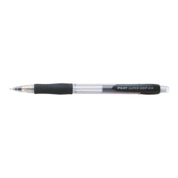 Pilot Super Grip H-185-SL - Portamina - 0.5 mm - fine - retrattile - con gomma