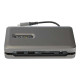 StarTech.com Adattatore Multiporta USB C a HDMI 2.0 4K - Hub USB 2 porte 10Gbps - 100W Power Delivery Pass-through - GbE - SD/M