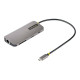 StarTech.com Adattatore Multiporta USB-C HDMI 4K 60Hz, Hub USB-A 5Gbps a 3 Porte, Adattatore USB-C a HDMI con PD 100W Pass-Thro
