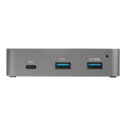 StarTech.com Hub USB-C a 4 porte, 10 Gbps - 3 USB-A e 1 USB-C - Alimentato (HB31C3A1CS) - Hub - 1 x USB-C + 3 x USB 3.1 - deskt