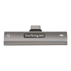 StarTech.com Adattatore USB C Jack audio - Caricatore USB-C e Adattatore cuffie con spinotto audio da 3.5mm. Caricabatterie USB