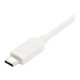 StarTech.com Adattatore Video USB-C a HDMI con USB Power Delivery - 4k 60hz - Bianco - Adattatore video esterno - USB-C - HDMI 