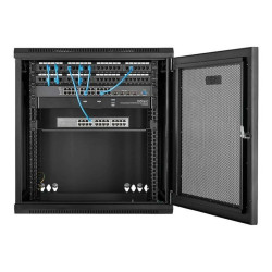 StarTech.com Armadio per Server Rack Montabile a Parete 12U - Armadio a Cerniera fino a 17" (43cm) di profondità - Armadio cont