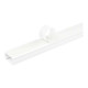 StarTech.com Canalina per la gestione dei cavi solida con nastro adesivo e coperchio da 1,8m 32x20mm in PVC - Omologato UL (CBM