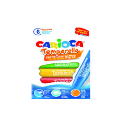 Carioca temperello - colori assortiti - Carioca - astuccio 6 temperelli