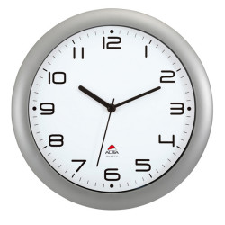 Orologio da parete Hornew - diametro 30 cm - grigio metal - Alba