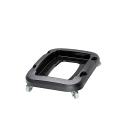 Carrello a 4 ruote per contenitore Office - 32,5×47×15 cm - nero - Medial