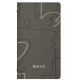 Portamenù linea Linee - 18x31,6 cm - grigio - Stilcasa