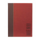 Portamenù Trendy - 1 inserto doppio incluso - A4 - 24 x 34 cm - bordeaux - Securit
