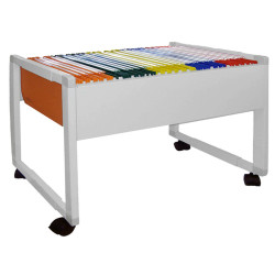 Carrello per cartelle sospese Delta 4000 -  L 65 x P 45 x H 70 cm - Bertesi