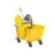 Carrello per pulizie Pressduo - 30 L - 60 x 36 x 82 cm - giallo - Medial