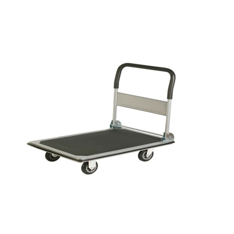 Carrello portatutto PZS250 - pieghevole - portata max 300 kg - 91 x 61 x 87 cm - grigio/nero - Serena Group