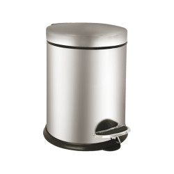 Pattumiera a pedale Bin Basic - 3 L - acciaio inox - Medial