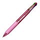 Penna a sfera 4 Multi Chrome - punta 1,00 mm - 4 colori - rose pink  - Osama