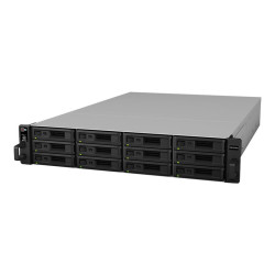 Synology RackStation RXD1215SAS - Array unità disco rigido - 12 alloggiamenti (SAS) - SAS (esterna) - montabile in rack - 2U - 