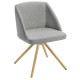 Poltroncina attesa Norma NO4LV - grigio chiaro - Unisit