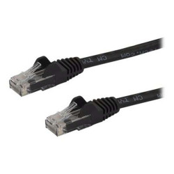 StarTech.com Cavo patch antigroviglio UTP RJ45 Gigabit Cat6 nero 2m - Cavo patch da 2 m con  funzionalità Power-over-Ethernet (