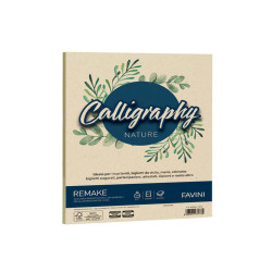 Carta Calligraphy Nature Remake - A4 - 120 gr - perla - Favini - conf. 50 fogli