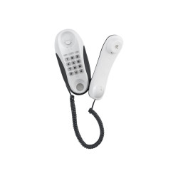 Brondi KENOBY - Telefono con filo - grigio, bianco