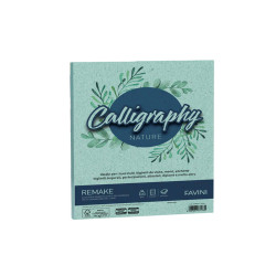 Carta Calligraphy Nature Remake - A4 - 250 gr - acquamarina - Favini - conf. 50 fogli