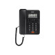 Brondi OFFICE DESK - Telefono con filo con ID chiamante - nero