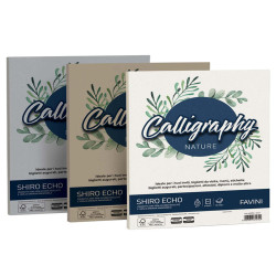 Carta Calligraphy Nature Shiro Eco - A4 - 120 gr - legno - Favini - conf. 50 fogli