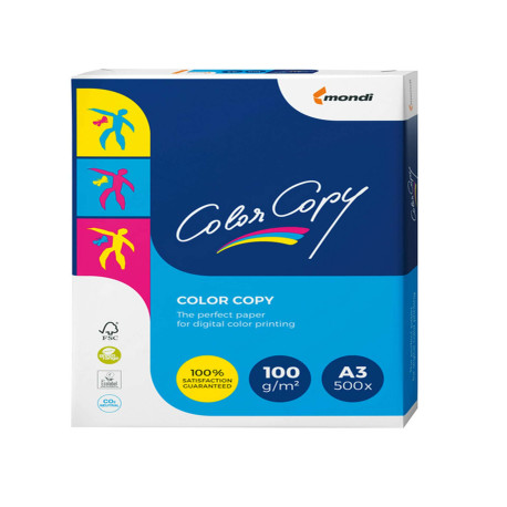 Carta Color Copy - 320 x 450 mm - 100 gr - bianco - Sra3 - Mondi - conf. 500 fogli