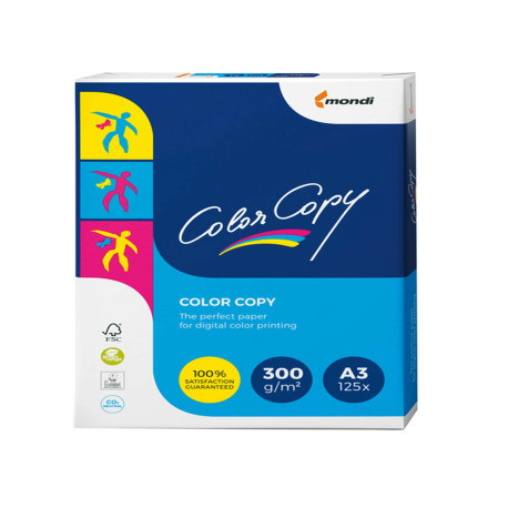 Carta Color Copy - 320 x 450 mm - 300 gr - bianco - Sra3 - Mondi conf. 125 fogli