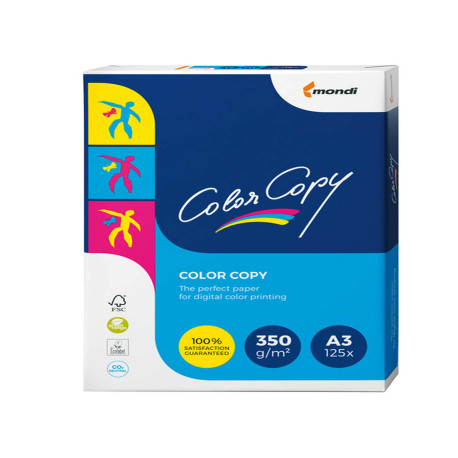 Carta Color Copy - 320 x 450 mm - 350 gr - bianco - Sra3 - Mondi - conf. 125 fogli