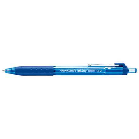 Penna a sfera a scatto Inkjoy 300 RT - punta 1,0mm  - blu - Papermate