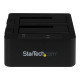 StarTech.com Dual-Bay USB 3.0 eSATA to SATA Hard Drive Docking Station, USB Hard Drive Dock, External 2.53.5 SATA IIIIII, SSDHD