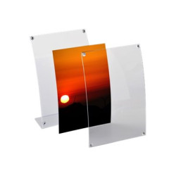 TECNOSTYL PFM03 - Portafoto - Progettato Per: A6 (10,5x14,8 cm) - plexiglass - rettangolare