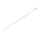 StarTech.com Fascette fermacavo riutilizzabili 25 cm - Fascette di nylon per interni/esterni, 100 pezzi - bianco (CBMZTRB10) - 