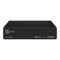 TELE System TS6105 - Sintonizzatore TV digitale DVB / lettore digitale - nero